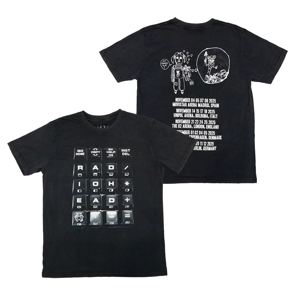 2025 Black Tour T-shirt - W.A.S.T.E. Official