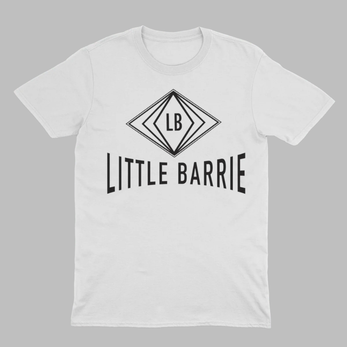LITTLE BARRIE LOGO - White T-shirt