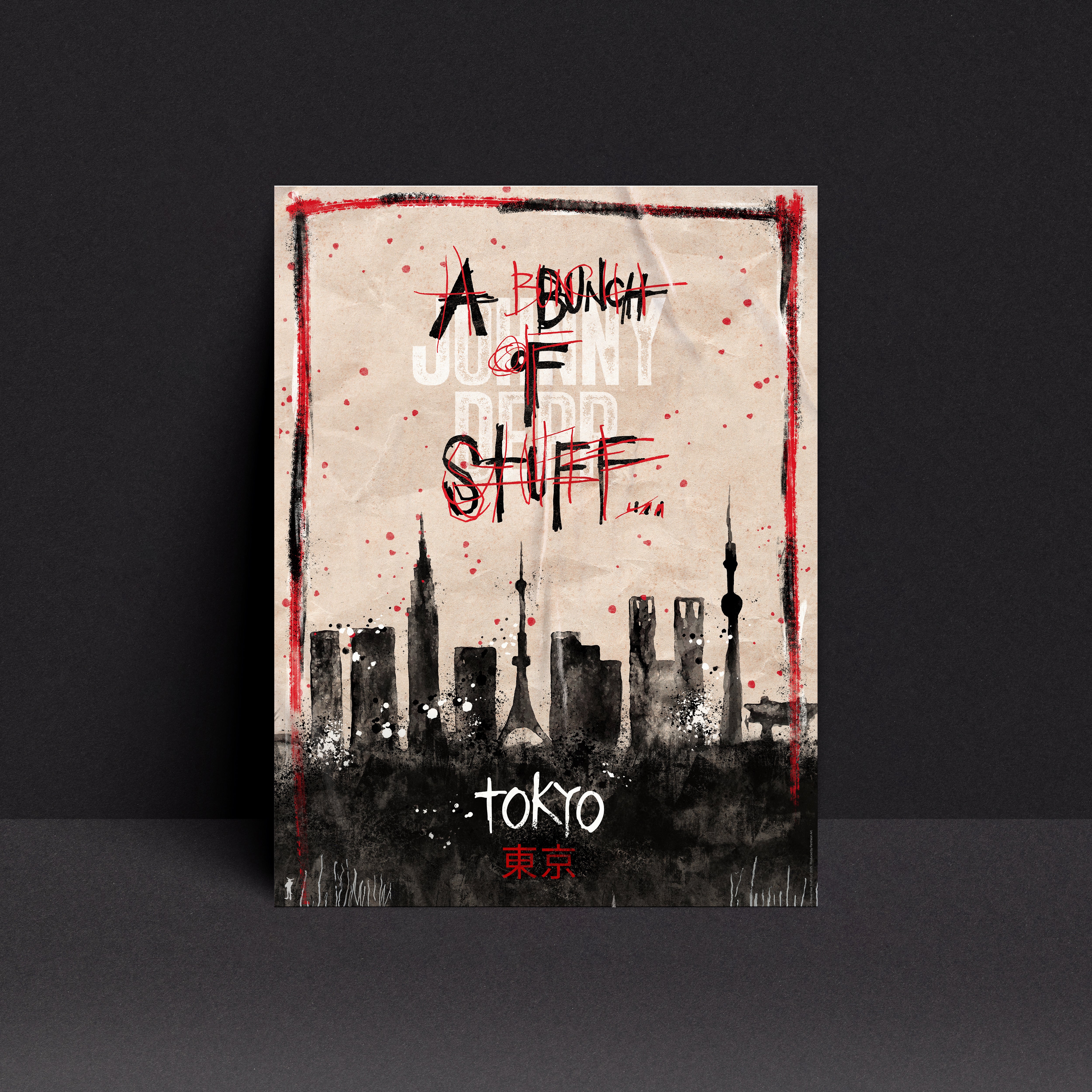 A Bunch Of Stuff - Poster | A Bunch Of Stuff - Johnny Depp