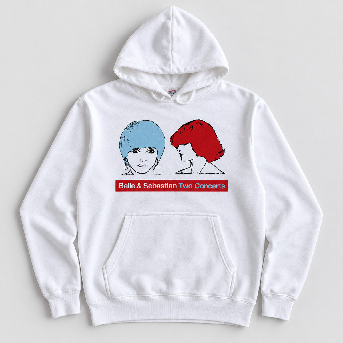 Two Concerts - White Hoodie