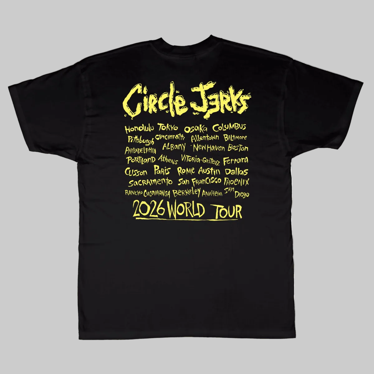 Pizz Hot Rod 2026 World Tour - T-shirt