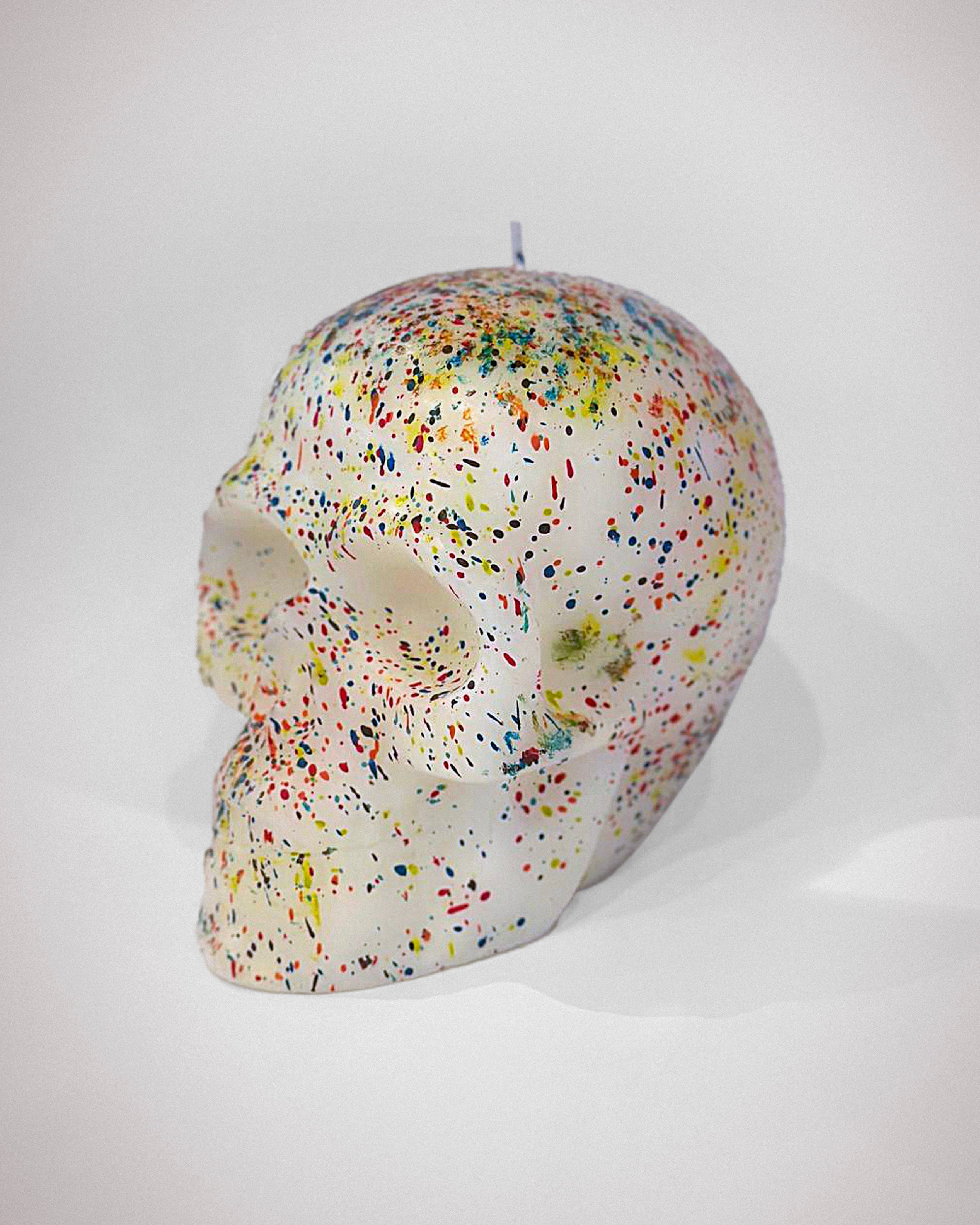 Johnny Depp DEATH BY CONFETTI スカルキャンドル Death By Confetti Candle | Homeware | A Bunch Of Stuff By Johnny Depp