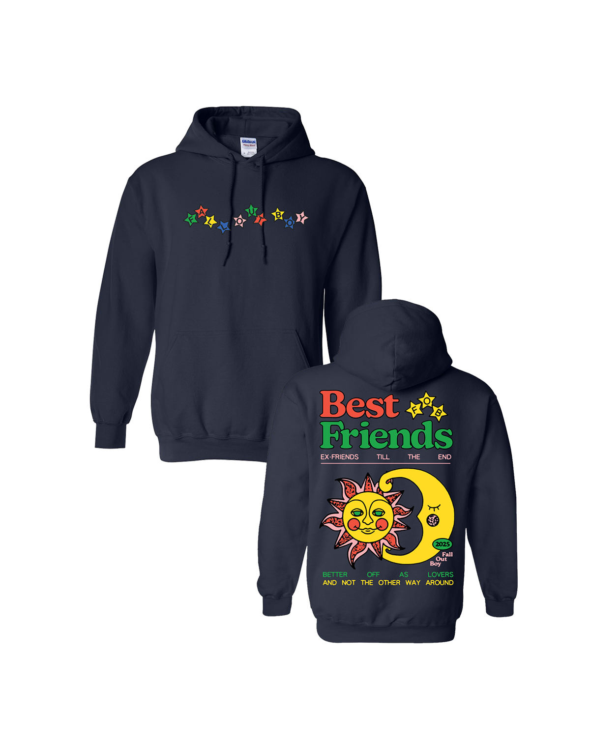 BEST FRIENDS - Black Hoodie