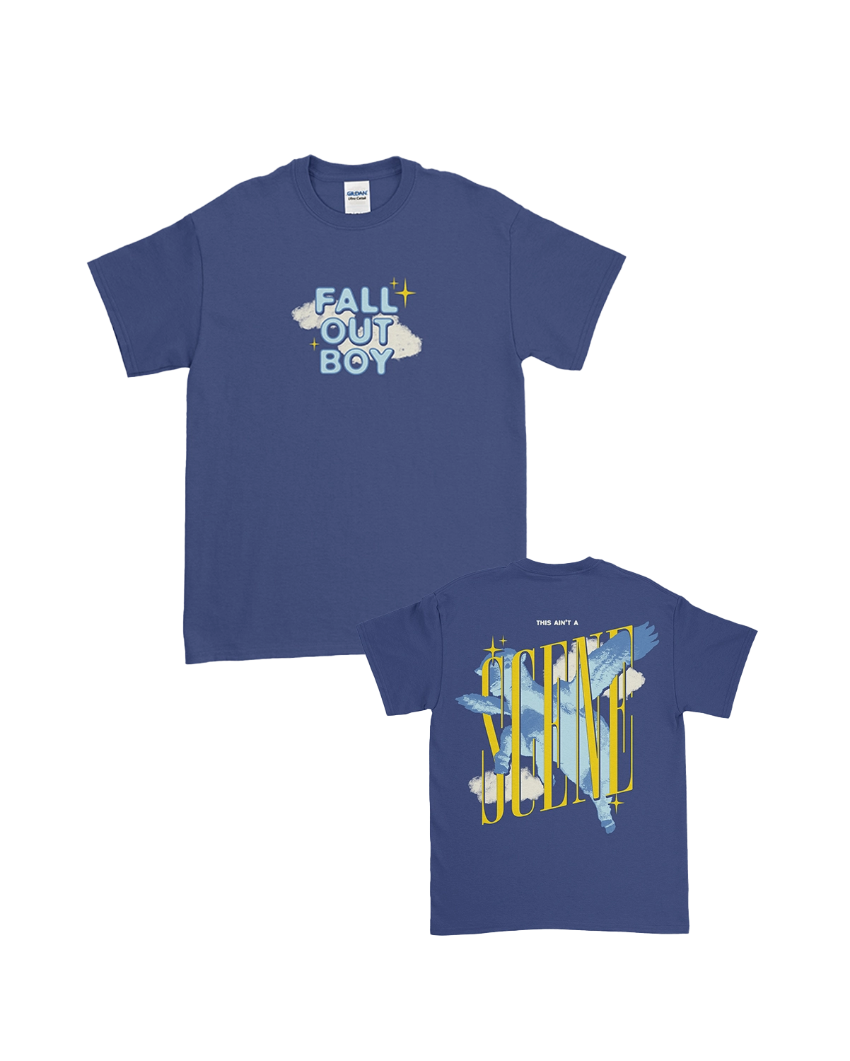 BIG SCENE - Blue T-shirt