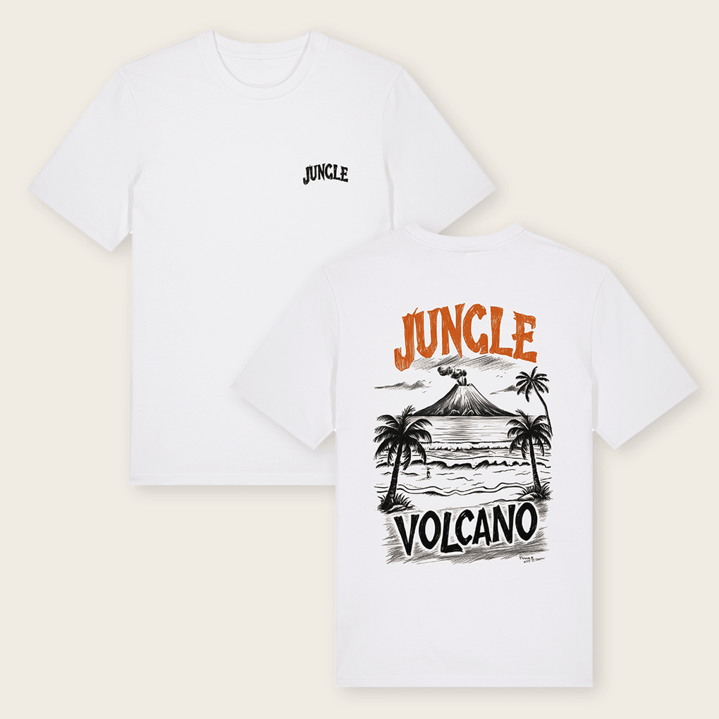 VOLCANO - White T-shirt
