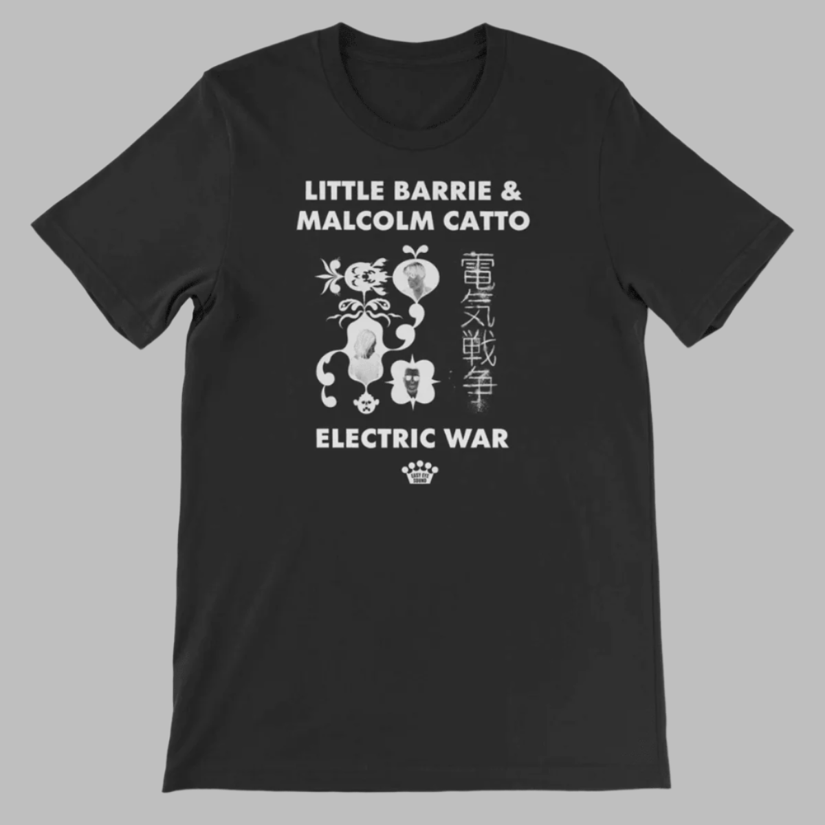 ELECTRIC WAR - Black T-shirt