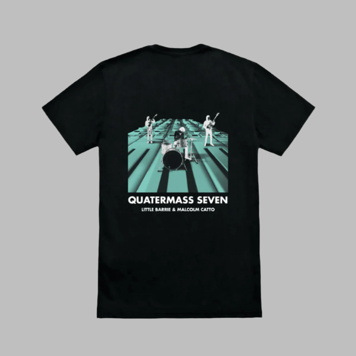 QUATERMASS SEVEN - Black T-shirt