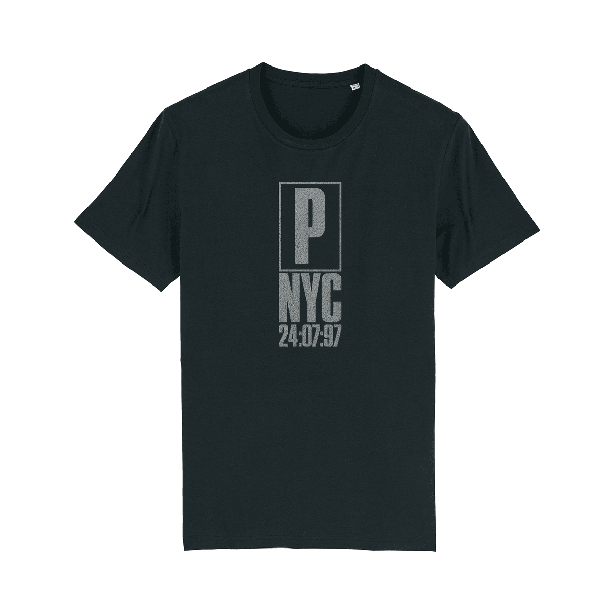 NYC ROSELAND ANNIVERSARY - Black T-shirt (white logo)