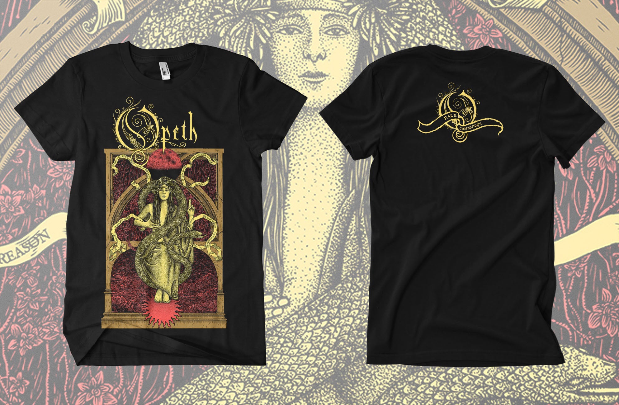 Moon Above - Black T-shirt