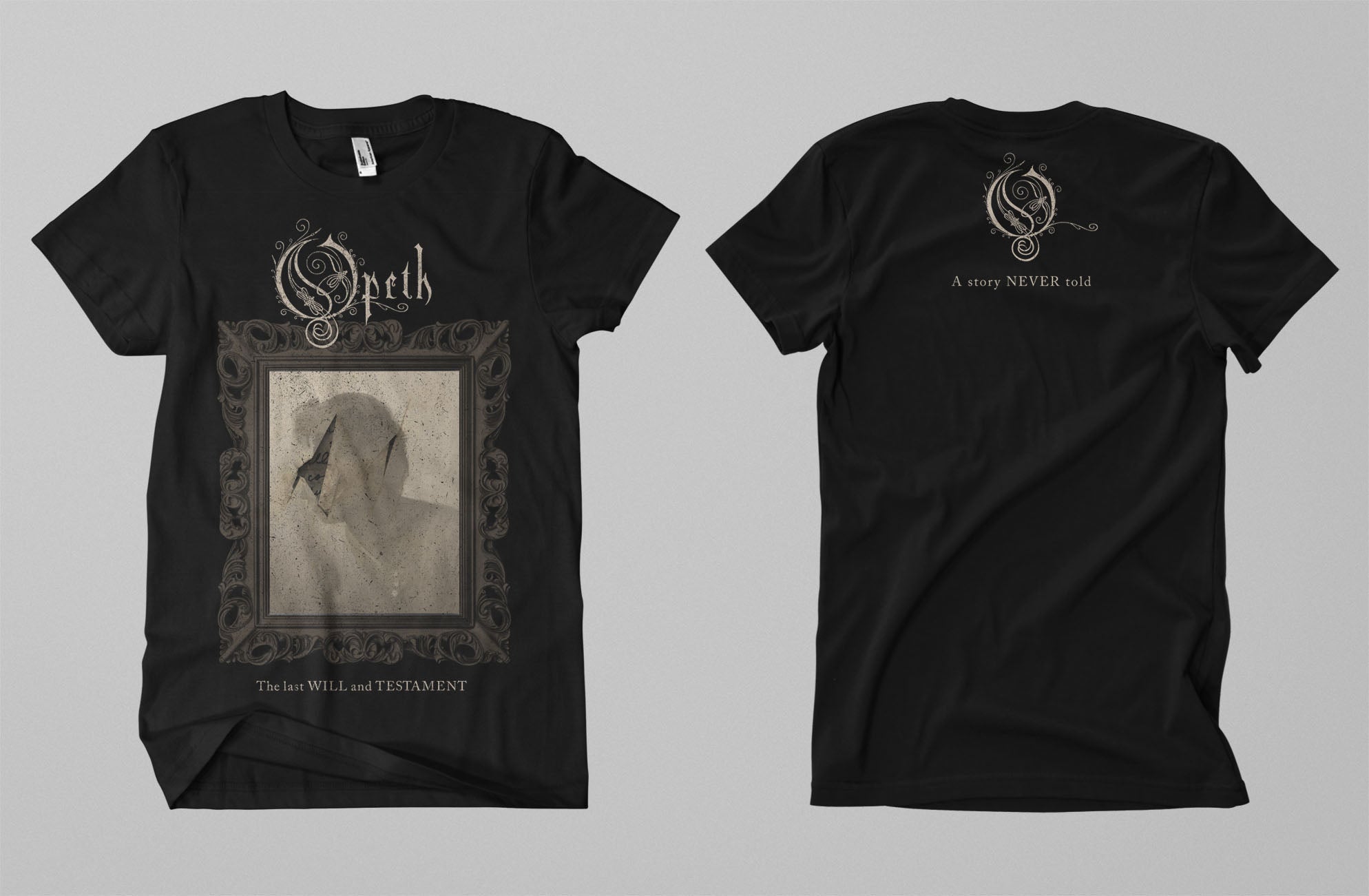 Portrait - Black T-shirt