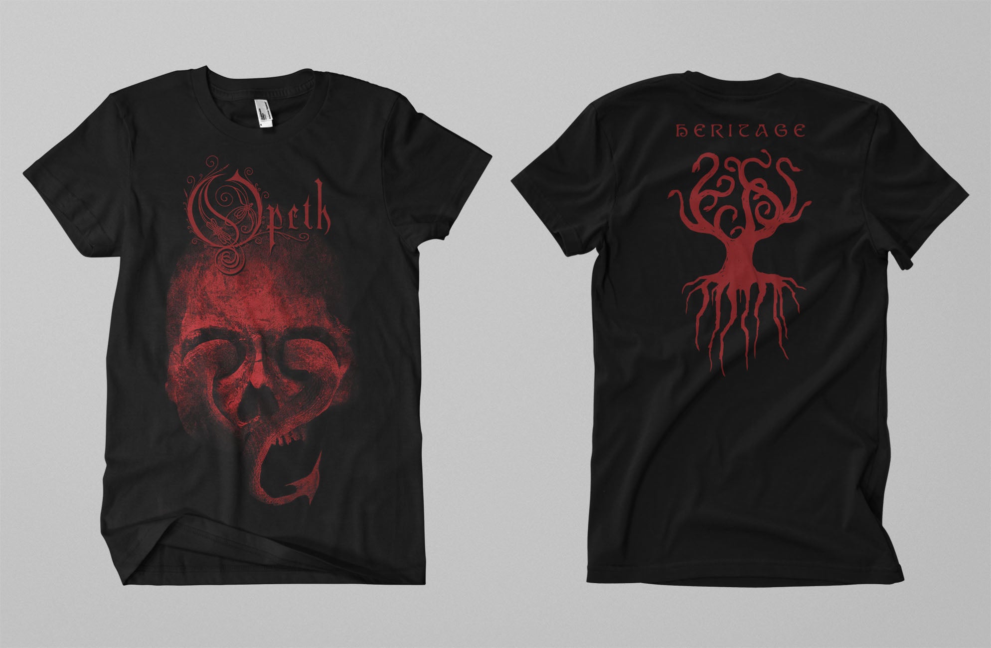 Heritage Skull - Black T-Shirt