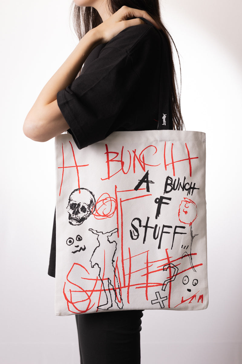 Scribbles - Tote Bag | Accessories | A Bunch Of Stuff By Johnny Depp Scribbles - Tote Bag | Accessories | A Bunch Of Stuff By Johnny Depp