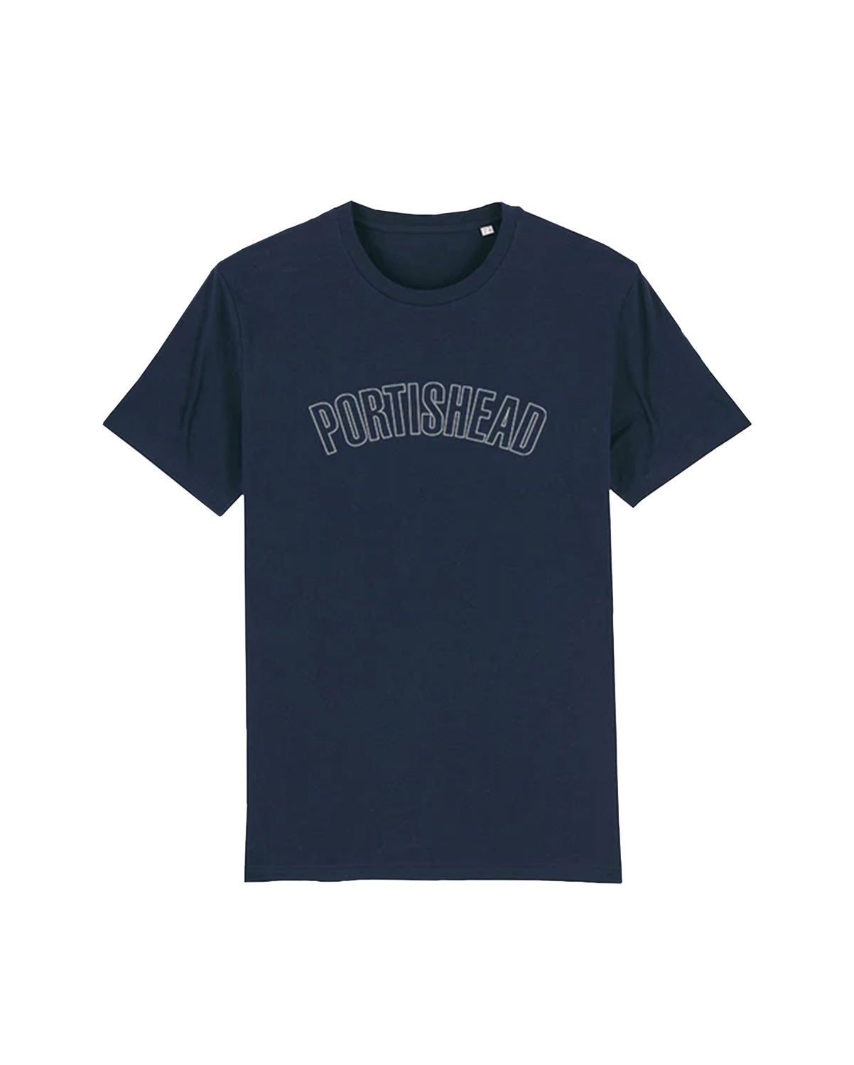PORTISHEAD FILLED IN LOGO - NAVY T-SHIRT