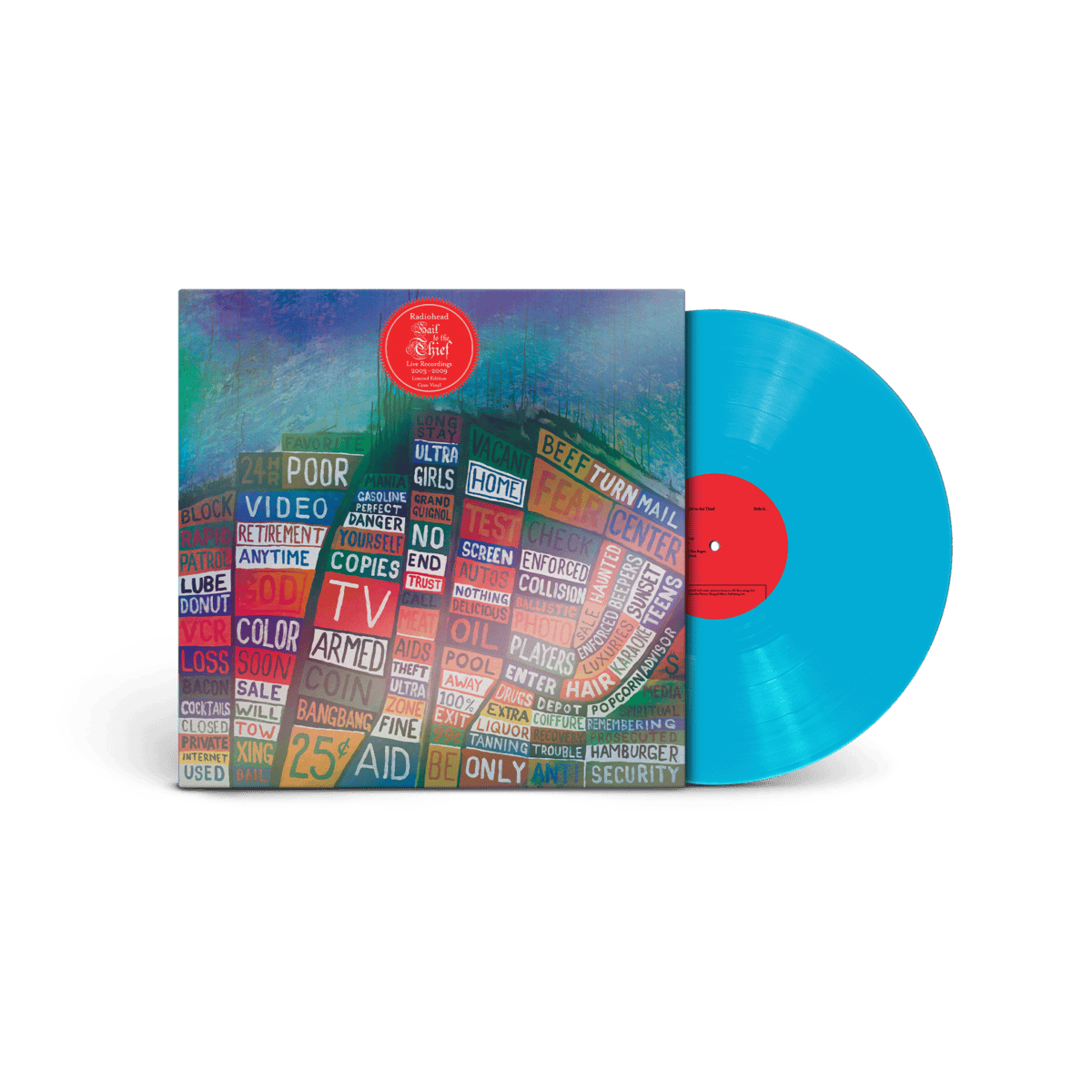 HAIL TO THE THIEF (LIVE RECORDINGS 2003-2009) - W.A.S.T.E.ストア限定のシアン・ビニール (10月31日新発売)