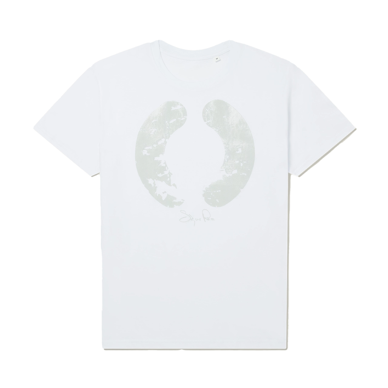 ( ) Reflective tee - White T-shirt