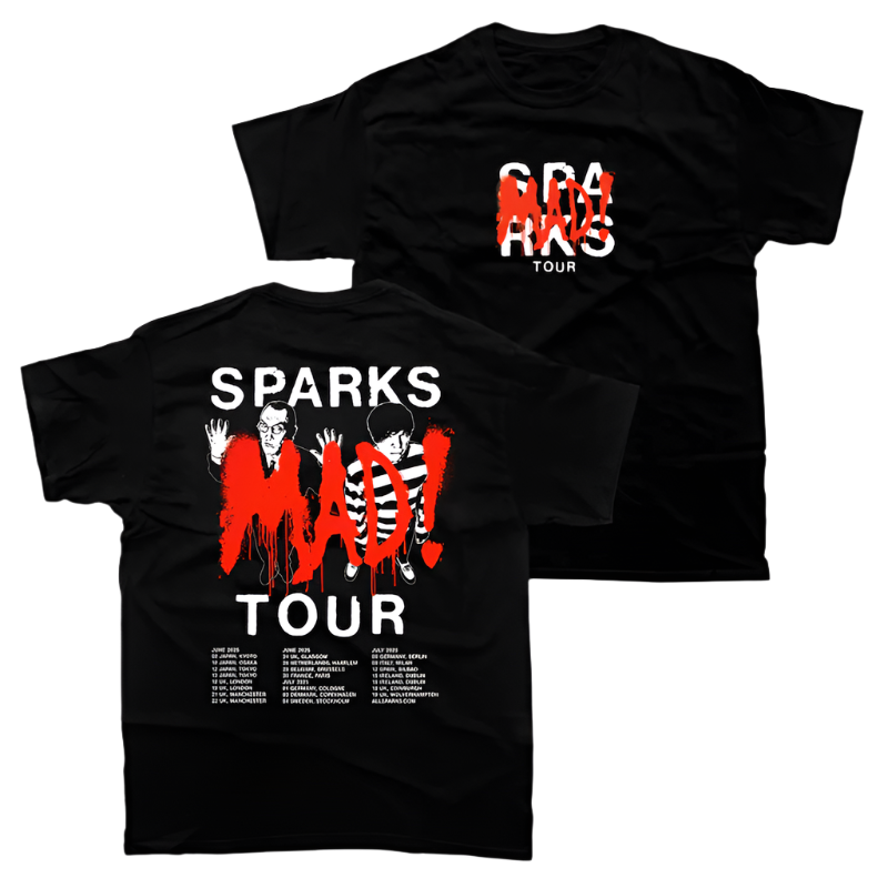 MAD! TOUR - Black T-shirt