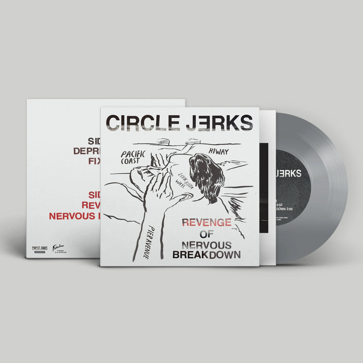 Revenge of Nervous Breakdown - 7" Single Silver Vinyl