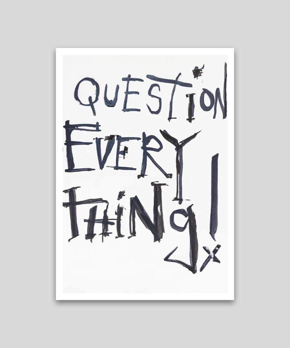 Question Everything! - Postcard