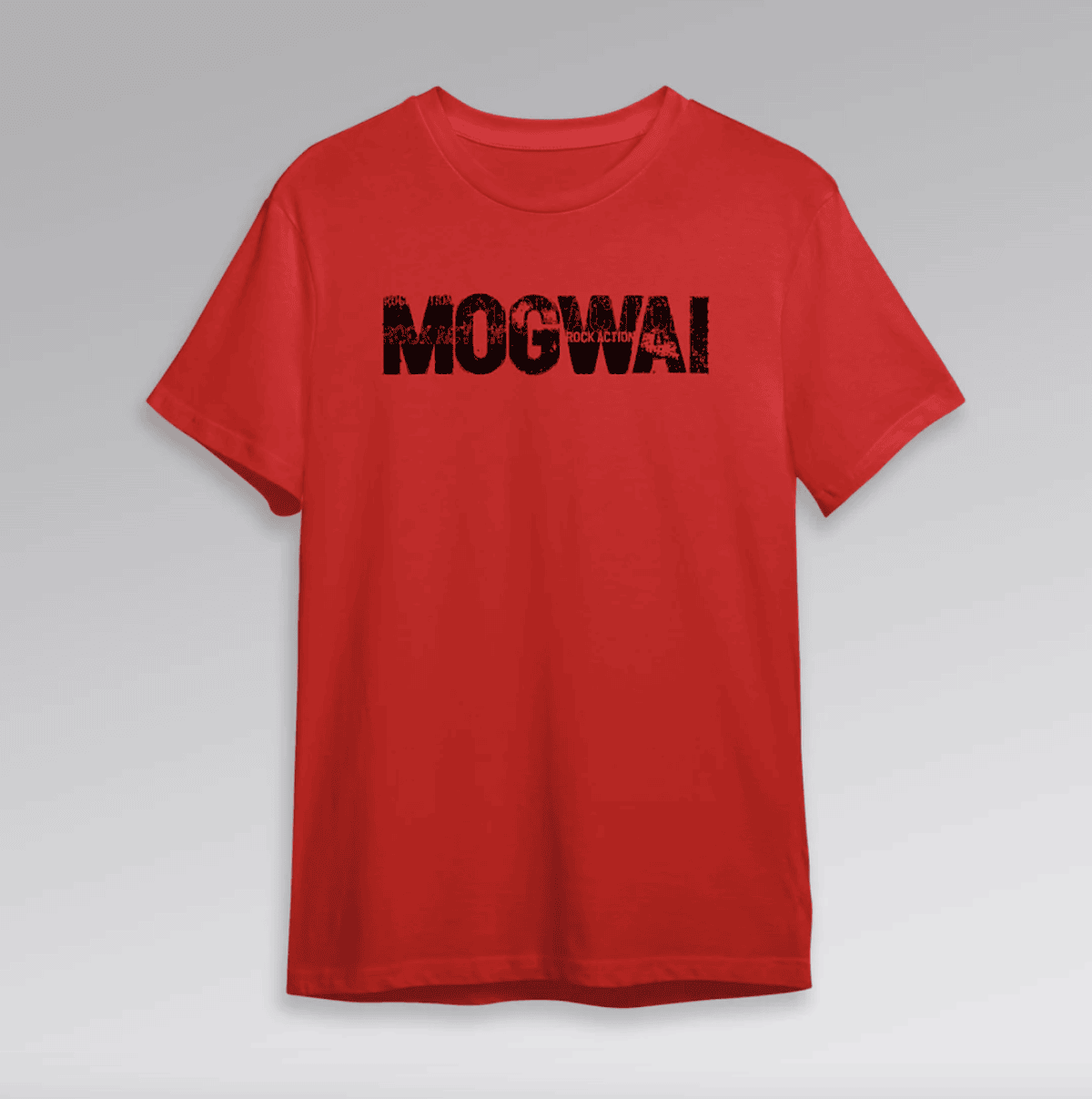 ROCK ACTION - Red T-shirt