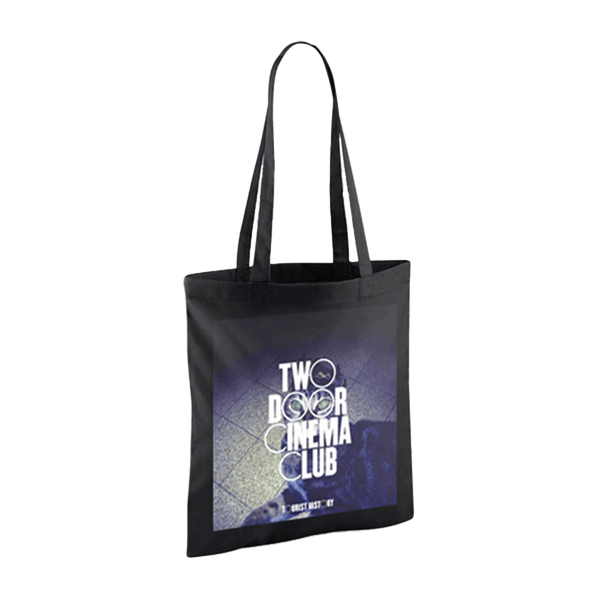 TOURIST HISTORY TOTE - Black tote bag